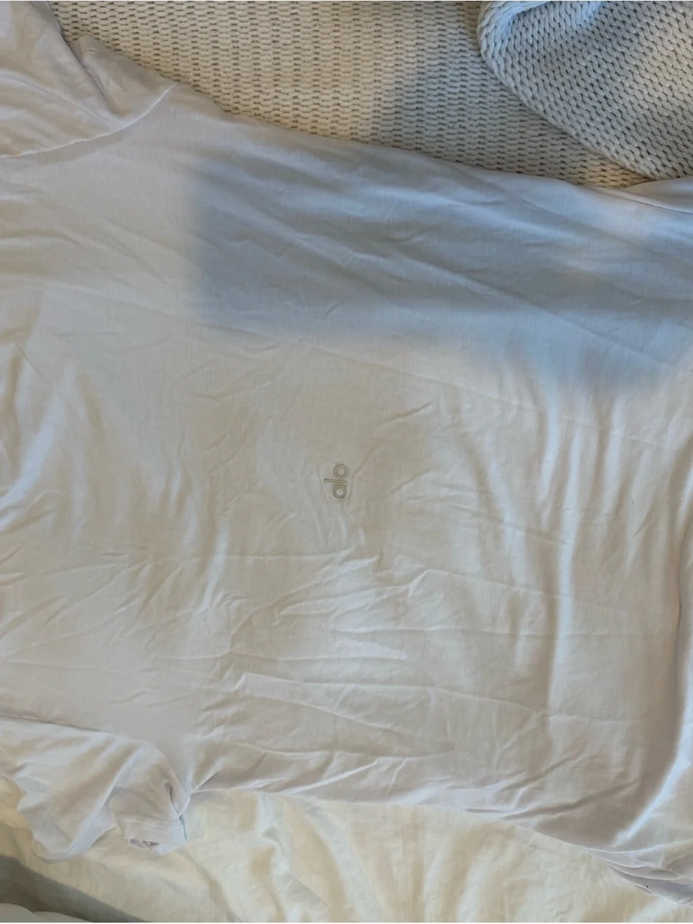 ALO All Day Short Sleeve - White